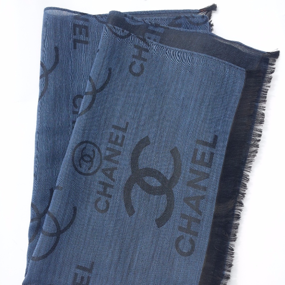 Chanel Logo Large Scarf