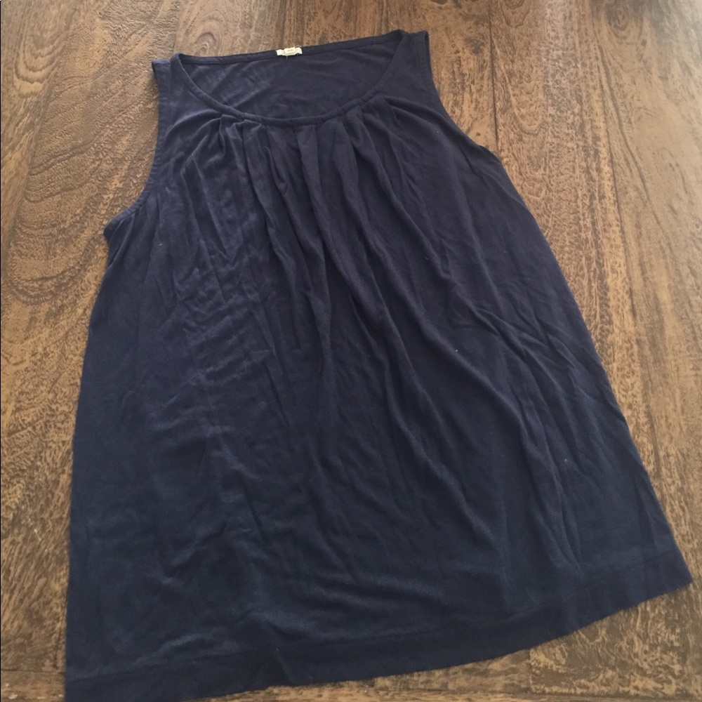 Jcrew pleated drapey tank