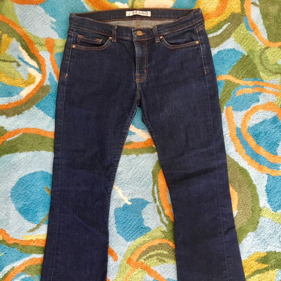 J Brand Gigi Cropped Flare Jeans 