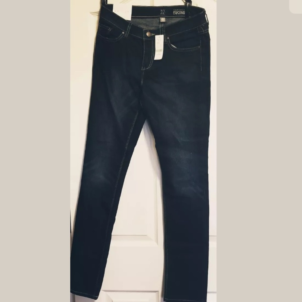 New York & Company Lis Rise Skinny Jeans