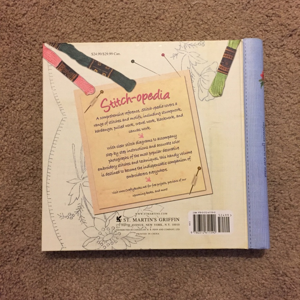 Helen Kendrick Stitch-opedia Embroidery Book - Picture 2 of 2
