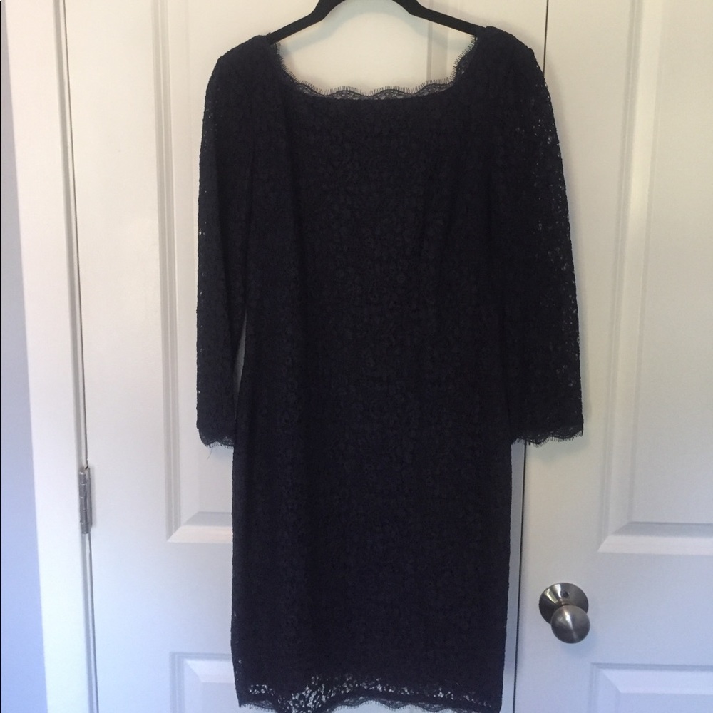 Adrianna Papell Lace Sheath Dress