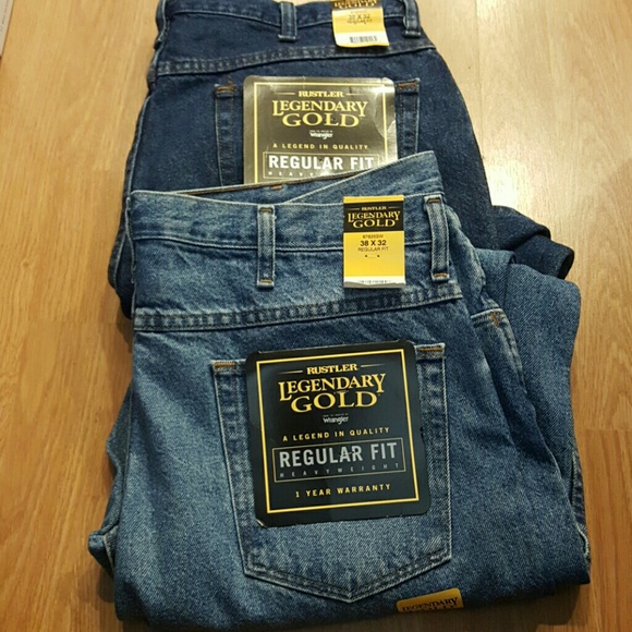 Wrangler Jeans Nwt Size 38 Mens Legendary Gold Poshmark