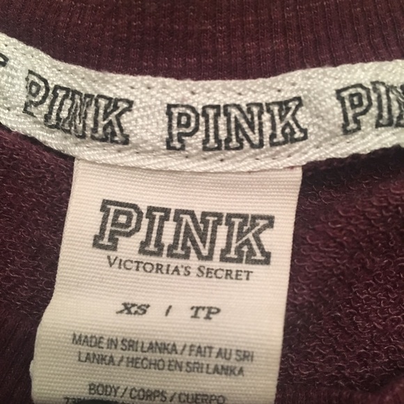 SOLD Victoria’s Secret PINK Varsity- XS - Picture 4 of 5