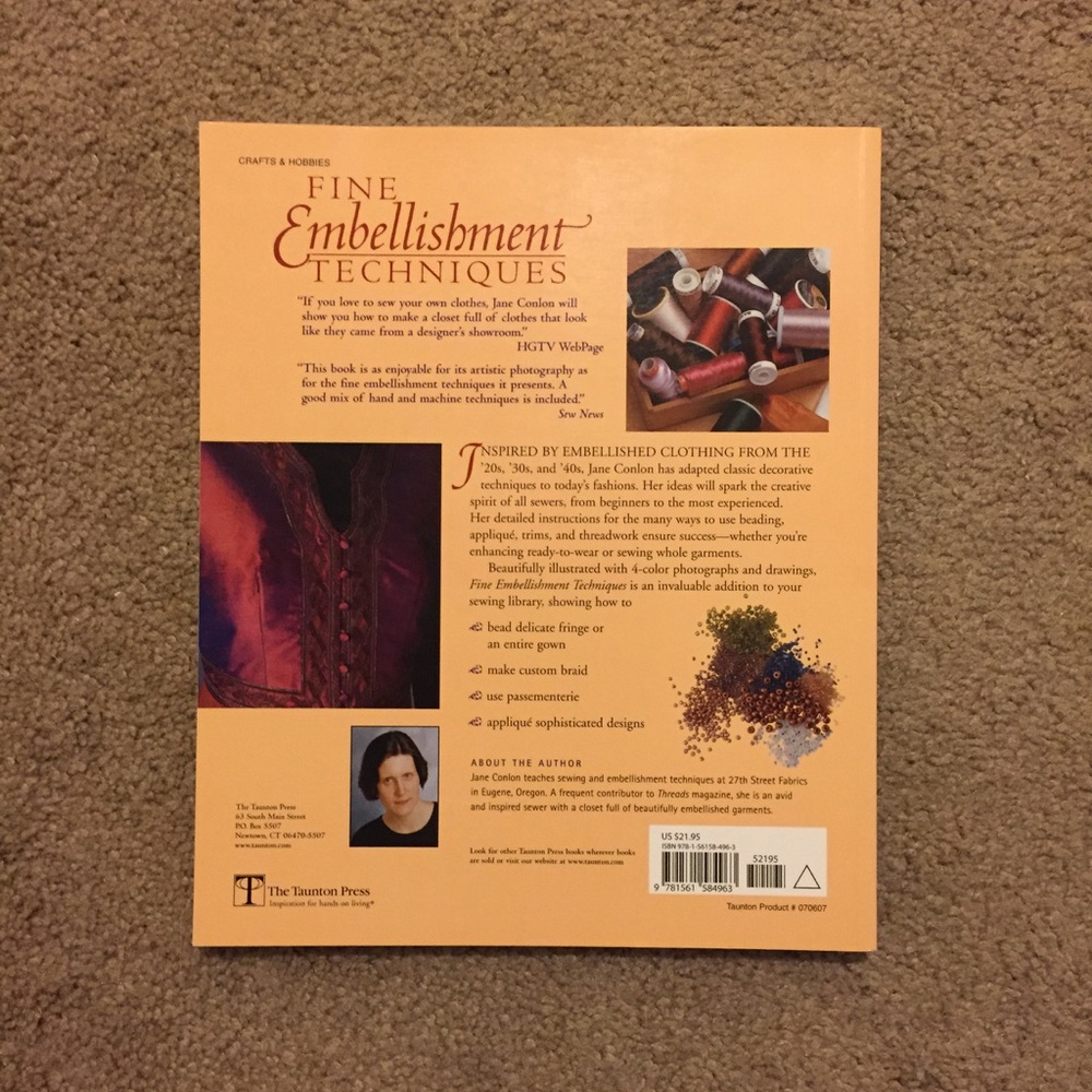 Conlon Fine Embellishment Techniques Book - Picture 2 of 2