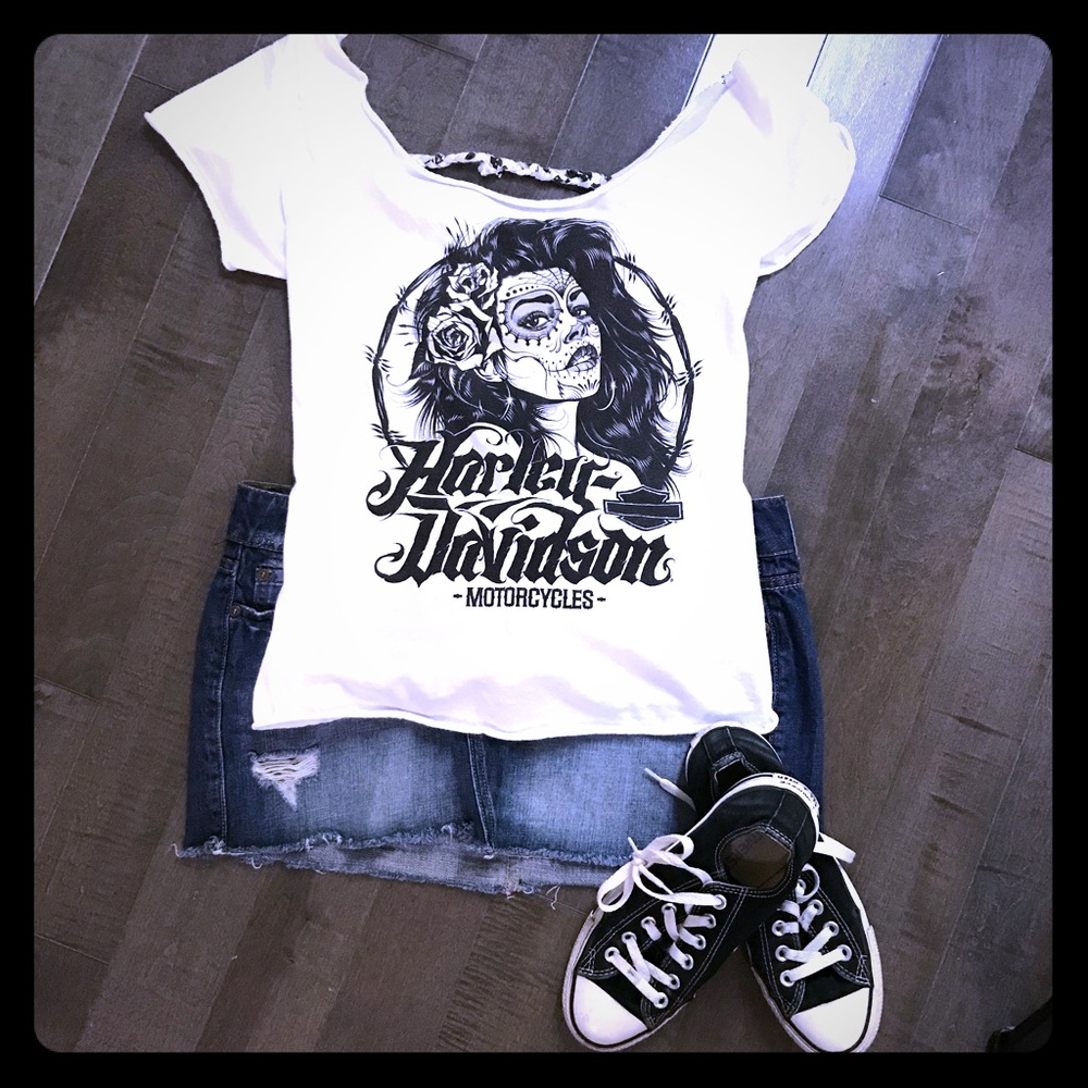 Customized Harley Davidson T