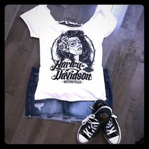 Customized Harley Davidson T