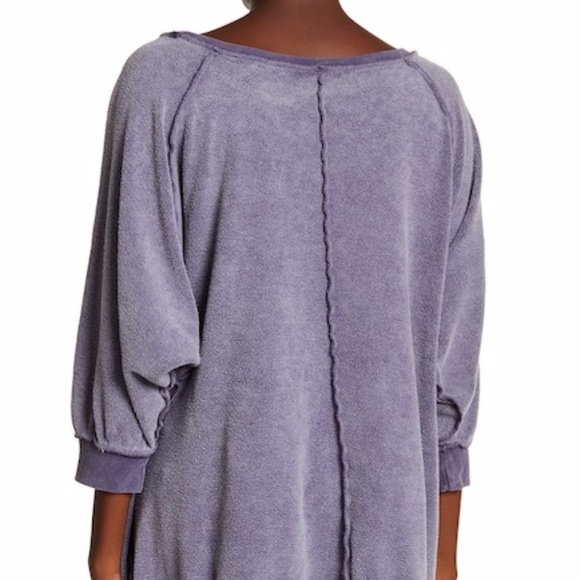 FINAL SALE FREE PEOPLE SWEATSHIRT SWEATER TOP - Picture 2 of 5