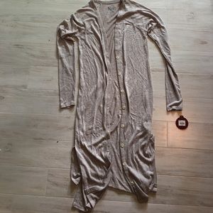 Mid length lightweight sweater