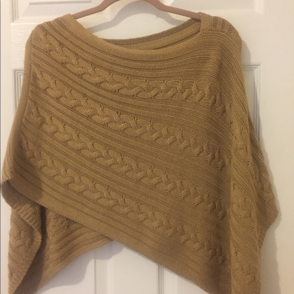 Tan Loft Poncho