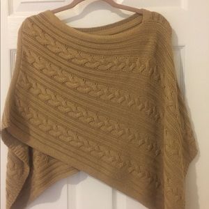 Tan Loft Poncho