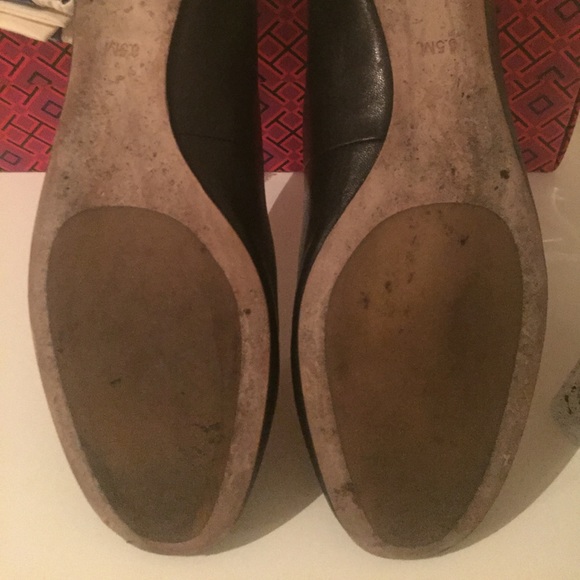 Tory Burch Gigi ballet flats gold and black - Picture 7 of 7