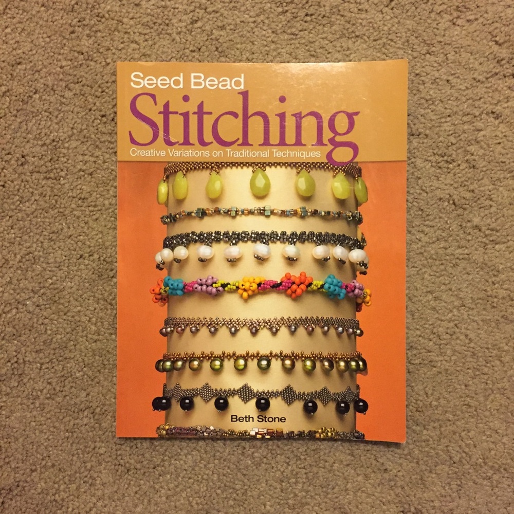 Stone Seed Bead Stitching Book