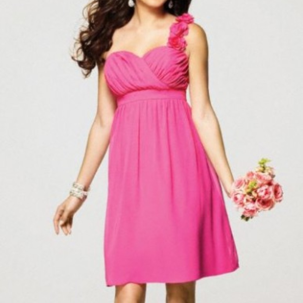One Shoulder Bridesmaid Dress