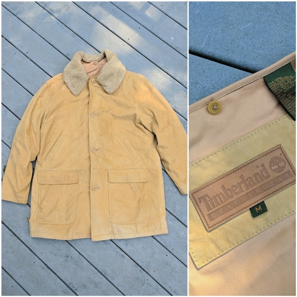 Timberland Other - SALE! Timberland Leather Jacket w Removable Lining