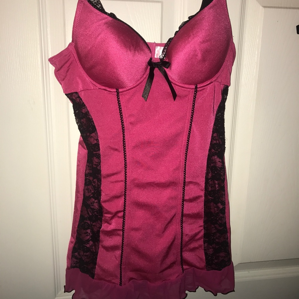 Pink size 34B sexy nightgown/ lingerie