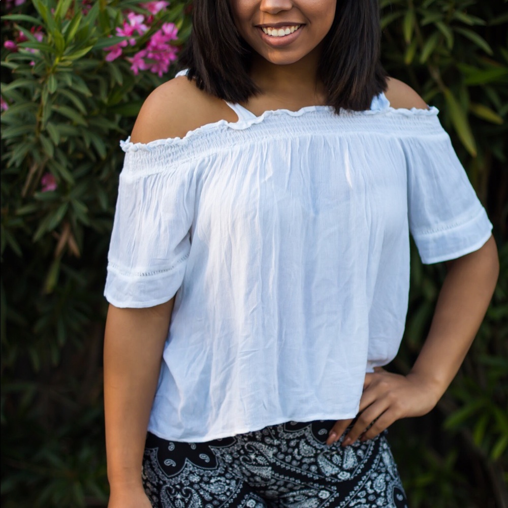 Off the shoulder top