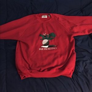 John Ashford Golf Cool Par Excellence Crewneck