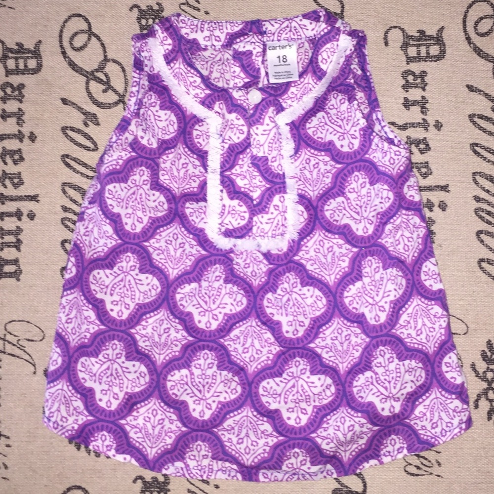 PURPLE TANK TOP