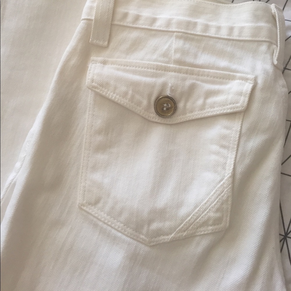 $5 SALE! Anlo Optical white boot cut flattering