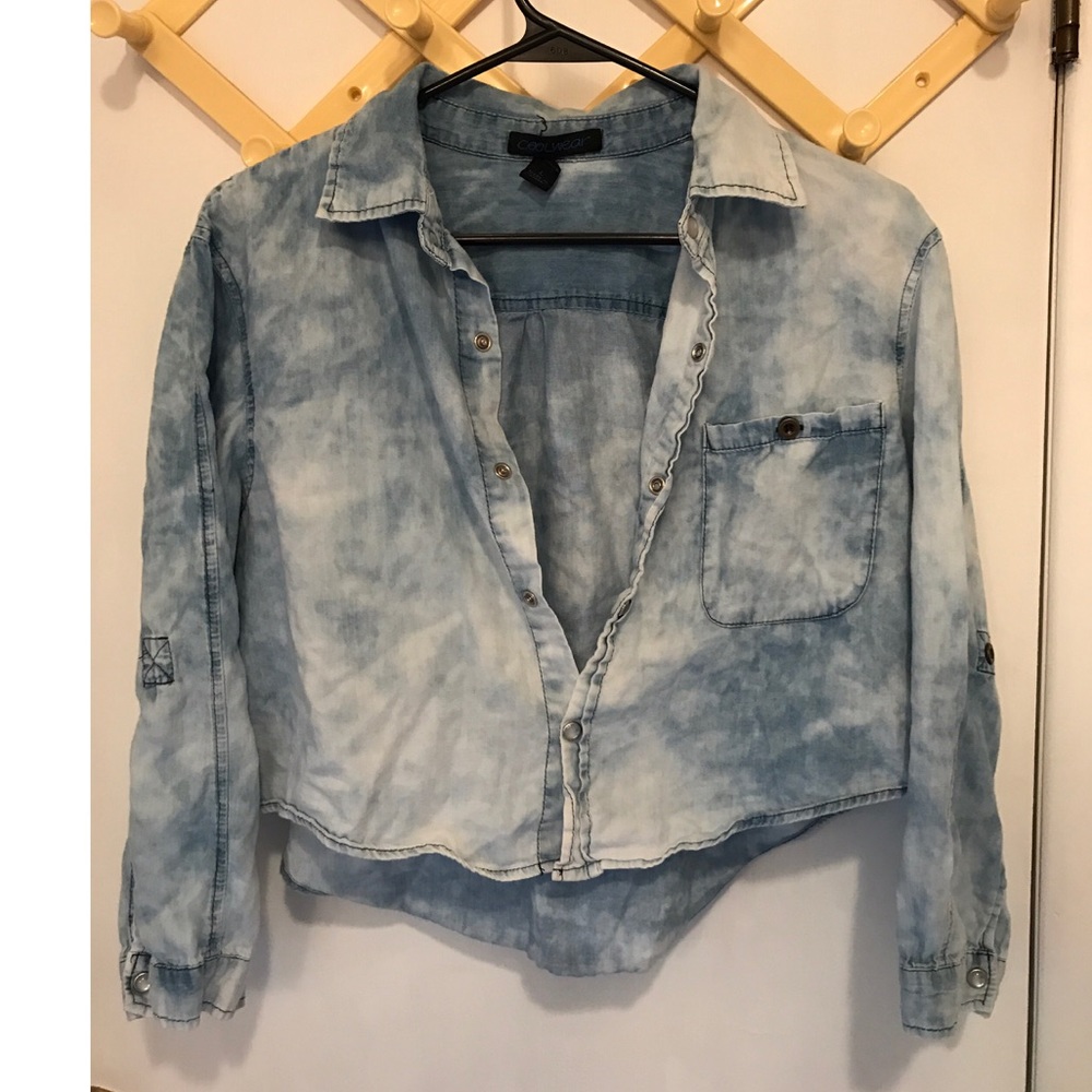 Crop Jean Jacket