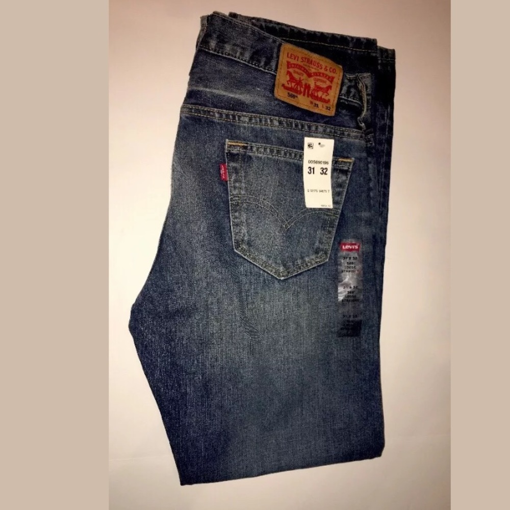 Men’s Levi 569 Loose Fit Straight Leg Jeans