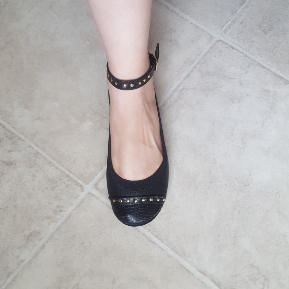 NWT Yosi Samra black flats