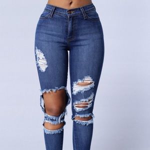 Beach bum fashion nova jeans