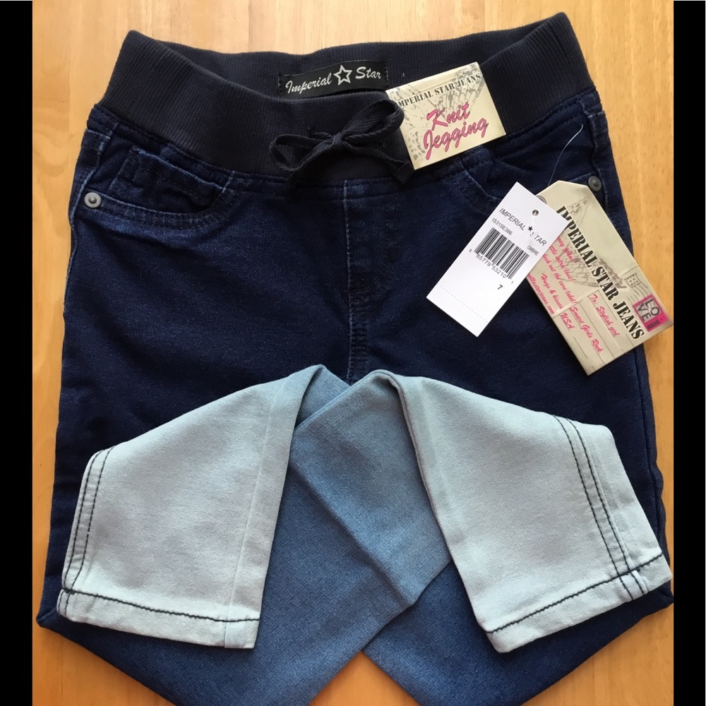 Girls’ Denim Leggings (Size 7)