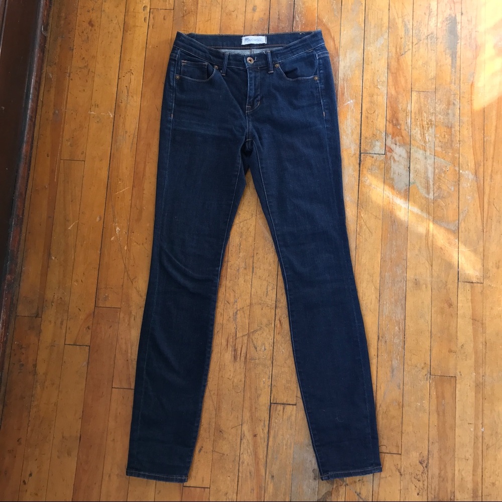 Madewell High Riser Skinny Jeans