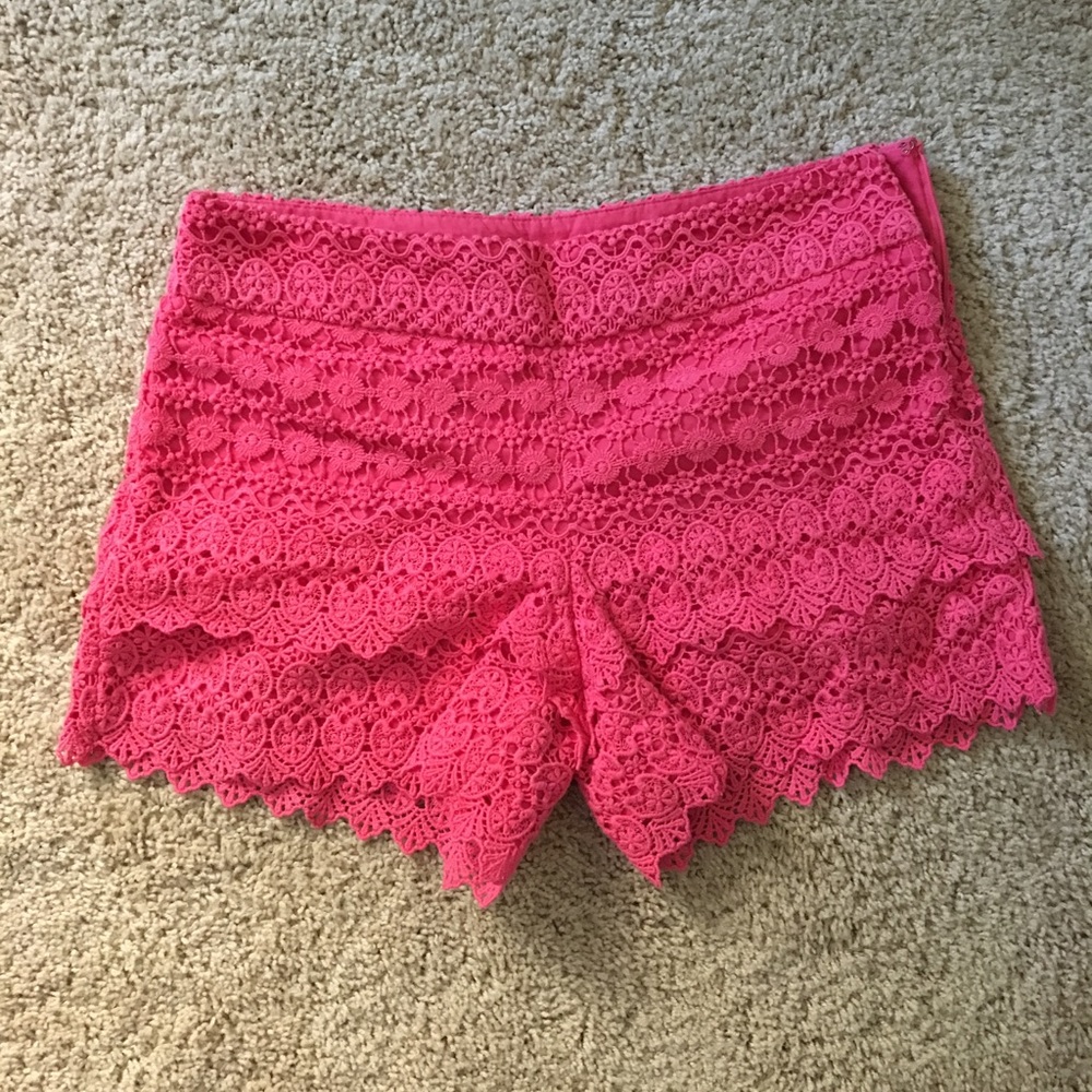 Lace shorts