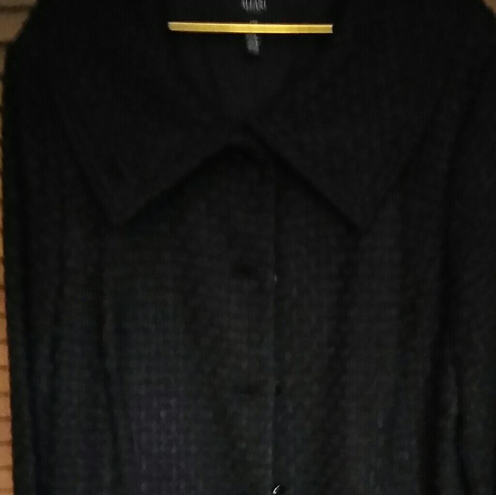 Black lightweight coat