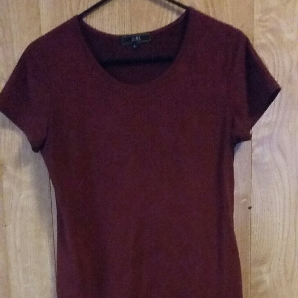 Burgundy Dress