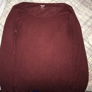 Red long sleeve