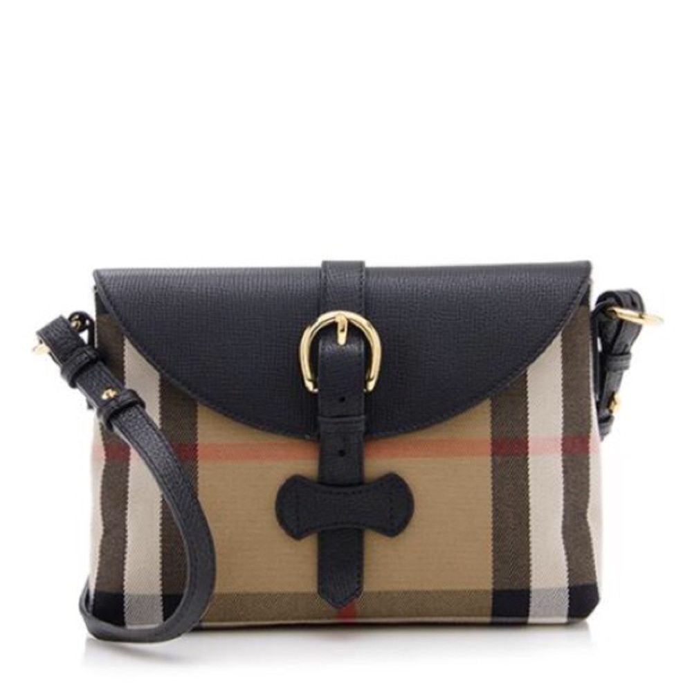 Burberry Milton Coca Black Crossbody Bag Authentic