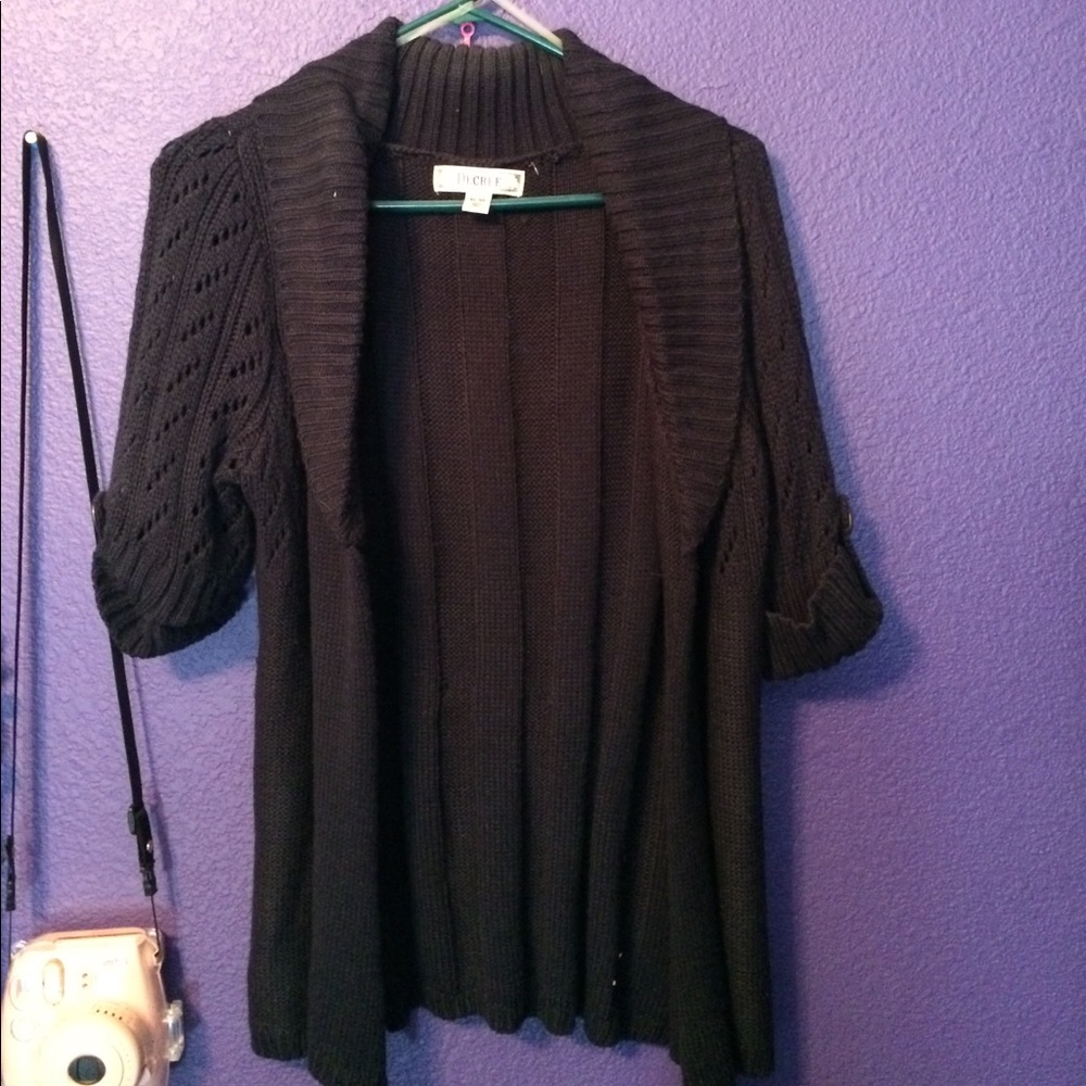 3/4 sleeve cardigan