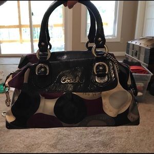 Gently used Coach purse