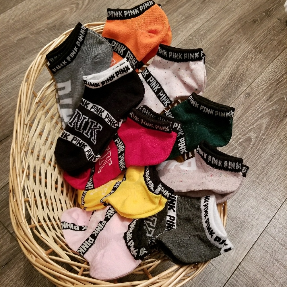 (1 PAIR) Victoria Secret PINK Socks