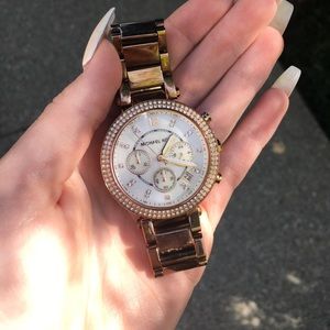 Michael Kors Rose Gold , Gold tone watch