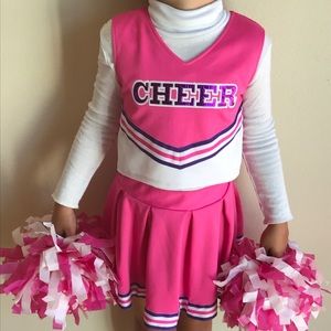Girls Cheerleading Outfit