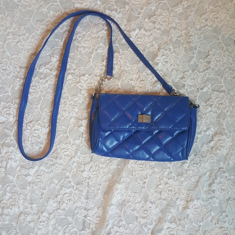 Blue purse