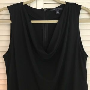 BANANA REPUBLIC black dressy tank. Size M