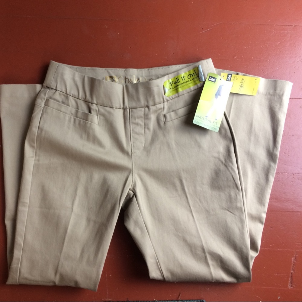 Ladies Lee khaki pants