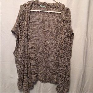 Knitted Gray Cardigan