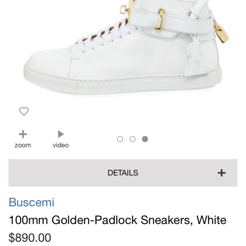 AUTHENTIC BUSCEMI  MEN HIGH TOP SNEAKERS