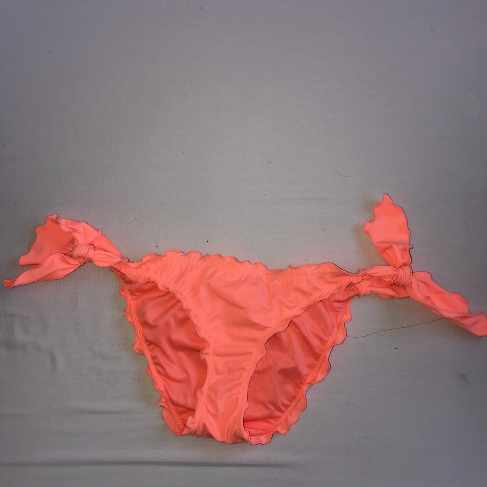 Orange bikini bottom