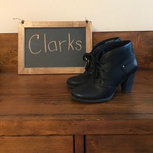 Clarks Alpine Melt Lace Up Booties