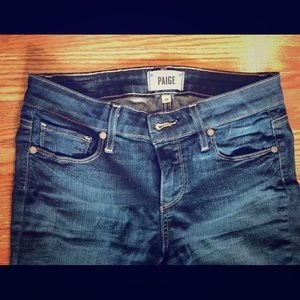 Paige skinny jeans size 26