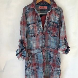 Girls Flannel Dress