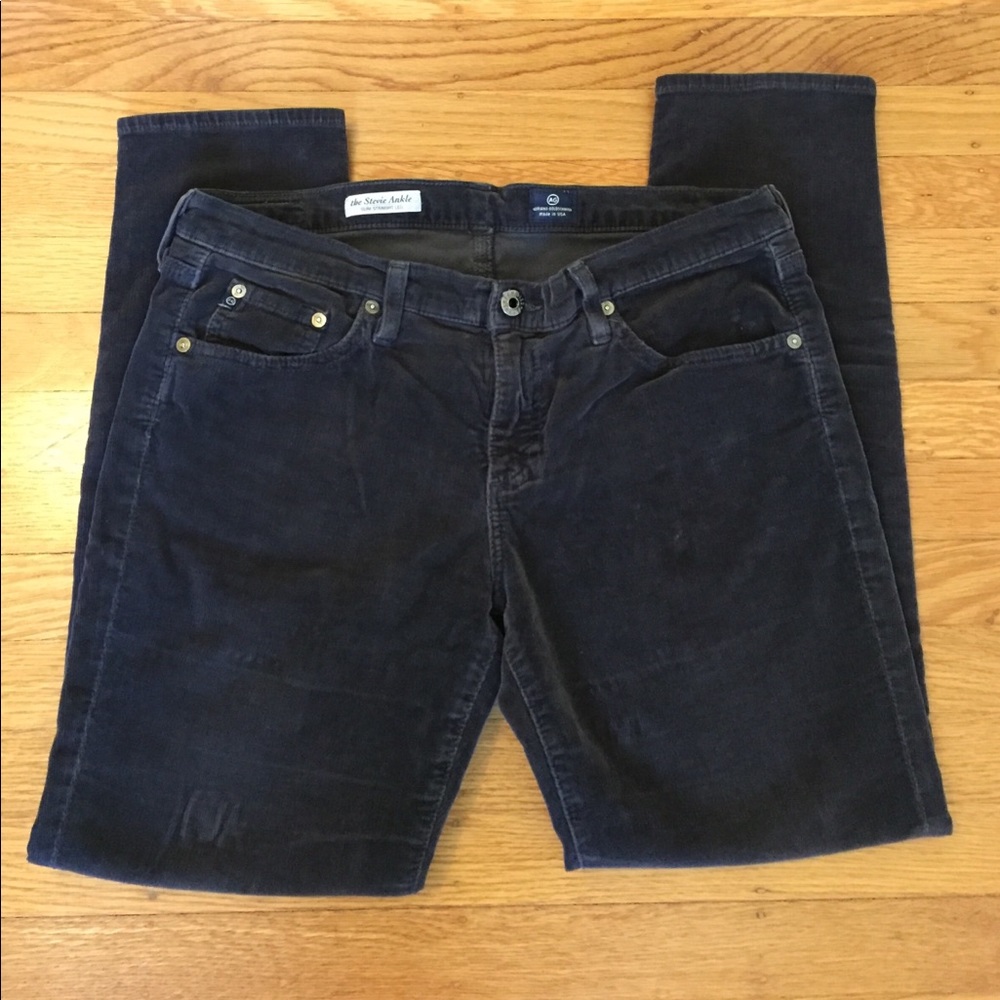 AG Stevie Ankle Corduroy Jeans